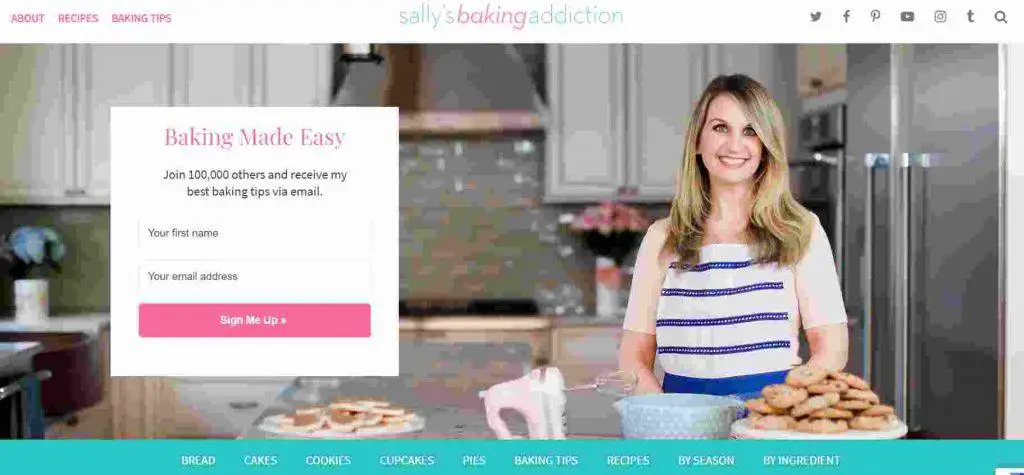 Best Baking website