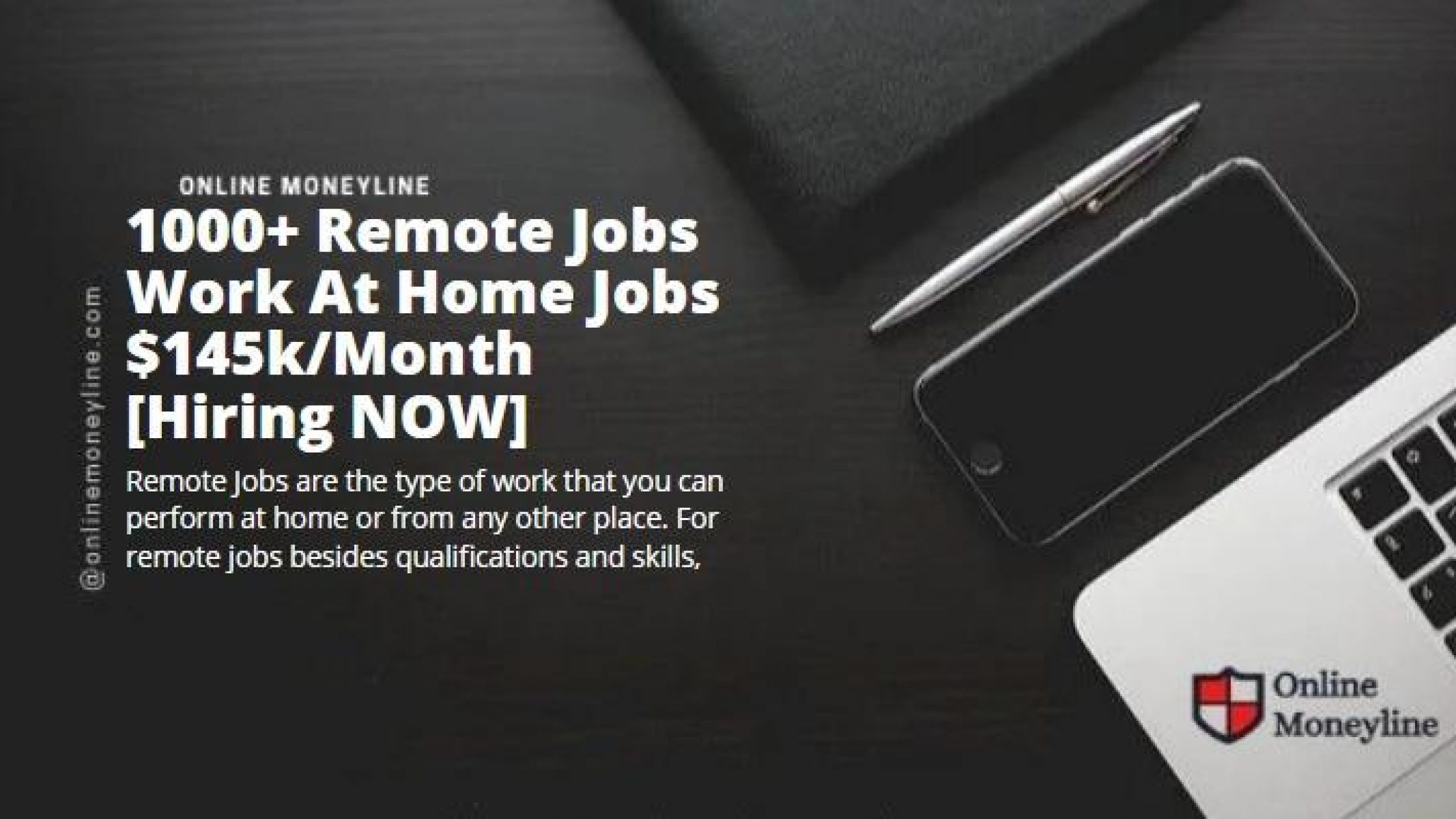 1000+ Remote Jobs Work At Home Jobs $145k/Mo [Hiring NOW]