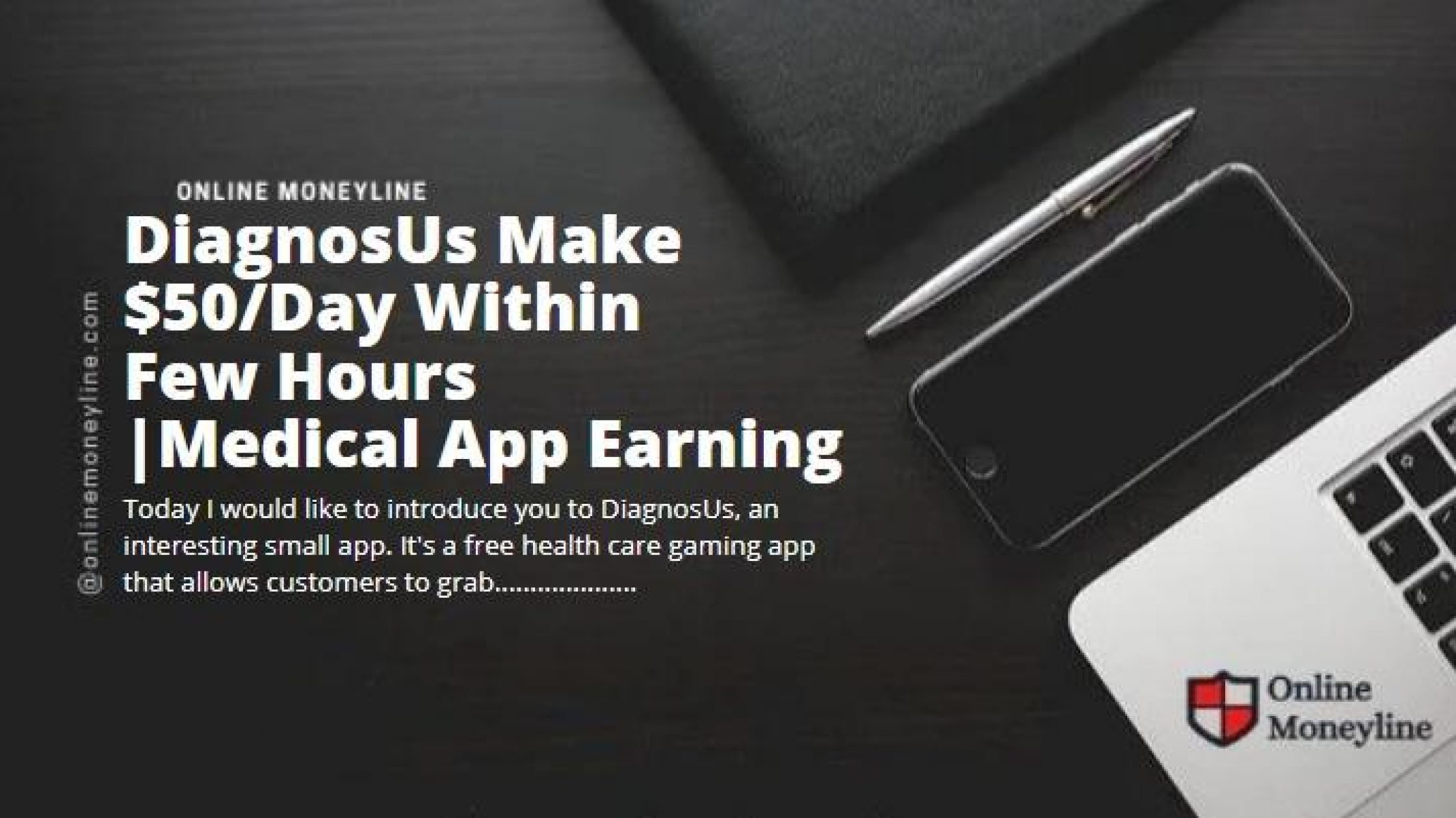 DiagnosUs Make $50/Day Within Few Hours |Medical App Earning