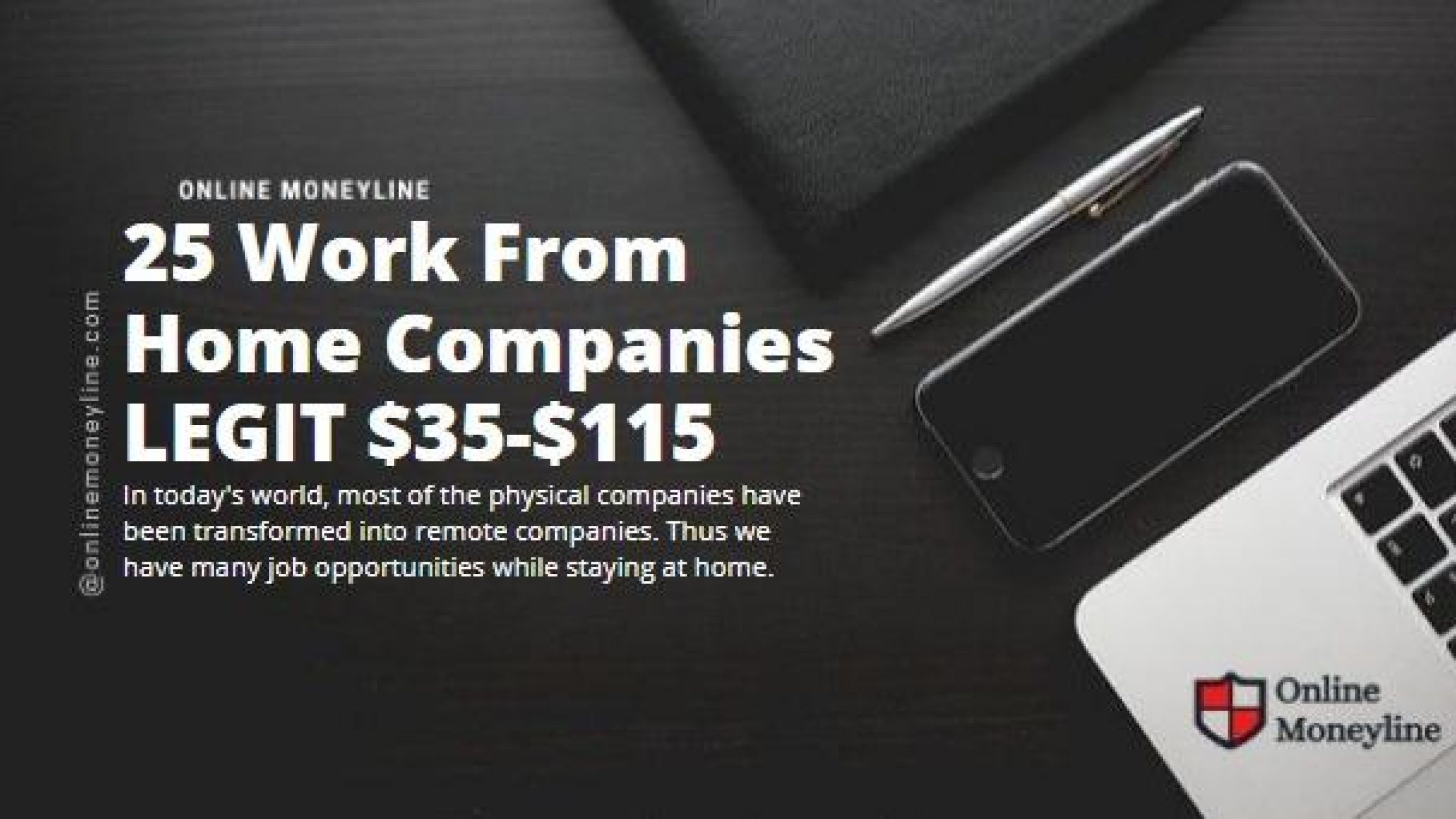 25 Work From Home Companies LEGIT $35-$115