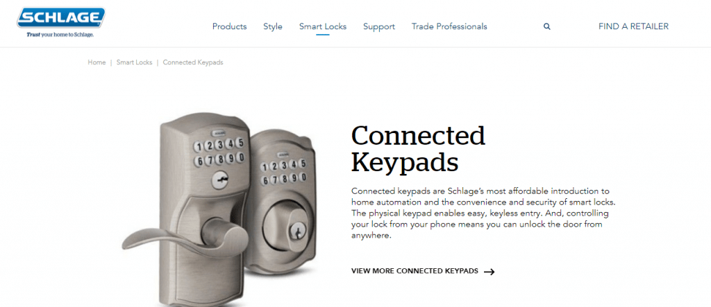 connected keypads