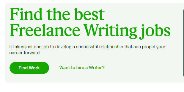 freelance writing job