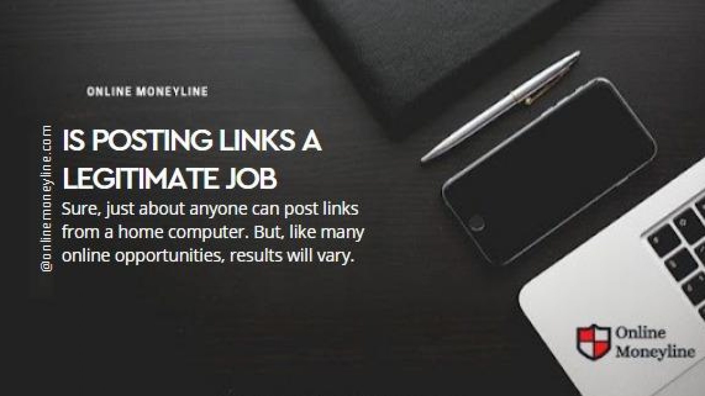 Is posting links a legitimate job